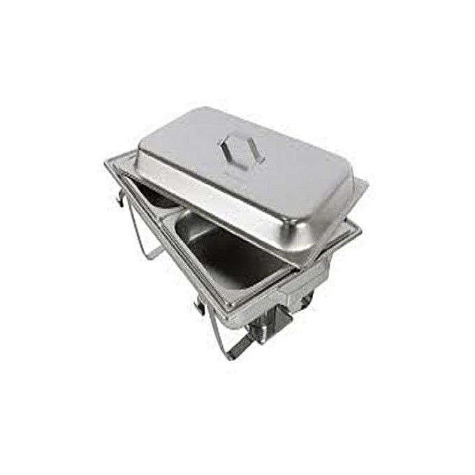 High Quality Stainless Steel Food Warming Single Pan Chafing Dish - 10 Ltr