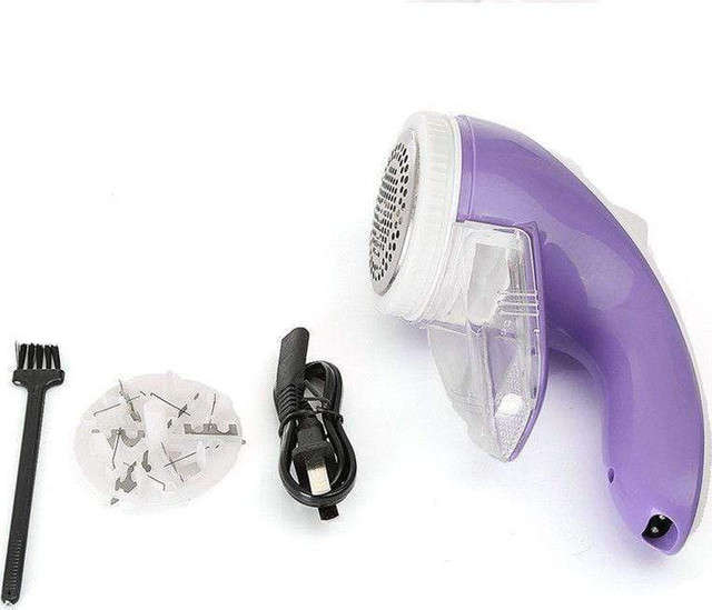 Lint Remover with Extra Blade Rechargable