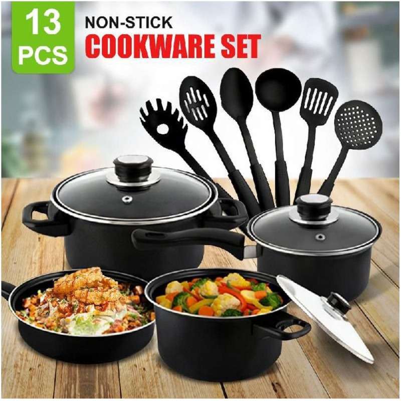 Non Stick Pot Set 13Pcs