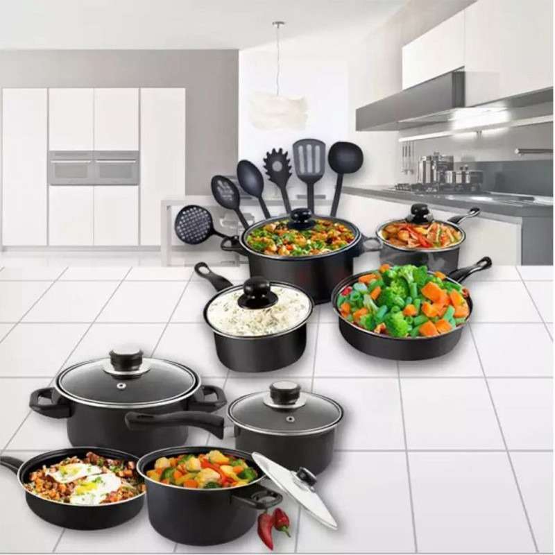 Non Stick Pot Set 13Pcs