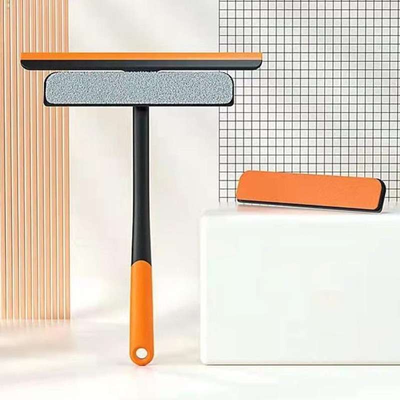 Glass Brush &amp; Squeegee 3 in 1 Multi-Function Screen Cleaning