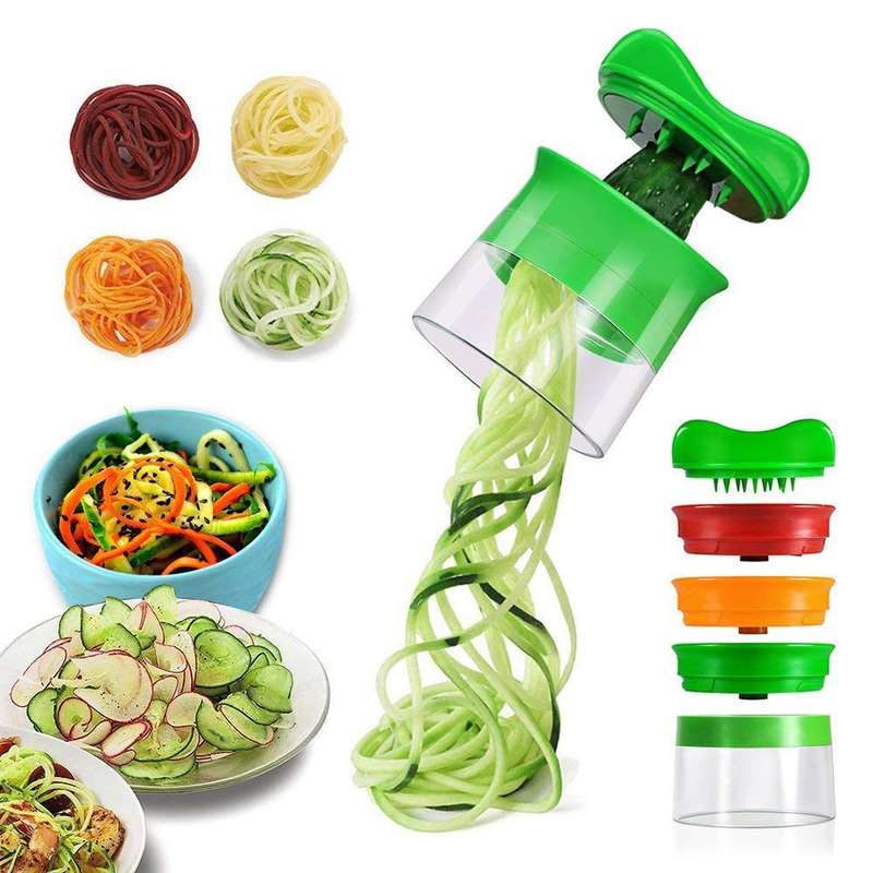 3 Blade Handheld Spiralizer