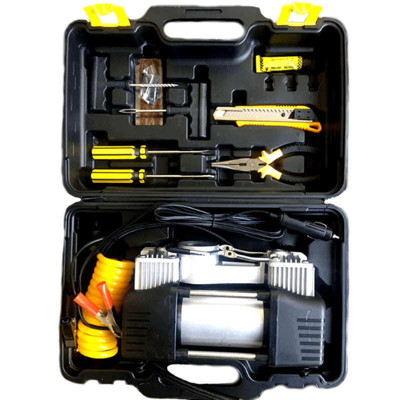 Air Compressor Kit with Carrying Case 12v 150PSI
