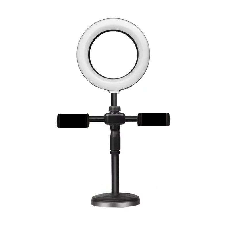 Professional Livestream 3Mode 15cm LED Ring Light & Stand