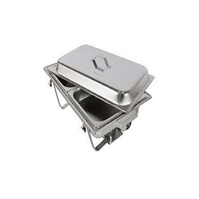 Stainless Steel 10 Liter Double Tray Chafing Dish Food Warmer