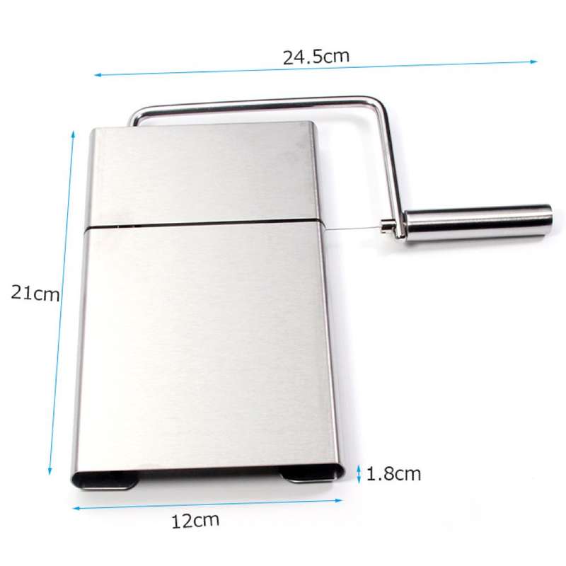 Multifunctional Stainless Steel Cheese Slicer - 21x12x24.5cm (Box Damage)