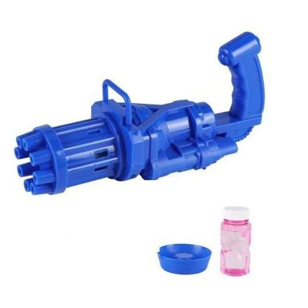 Kids Gatling Gun Automatic Bubble Machine Toy