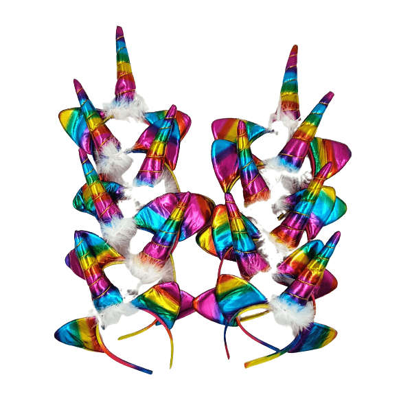 Unicorn Horn Pack of 12 (5 Packs)
