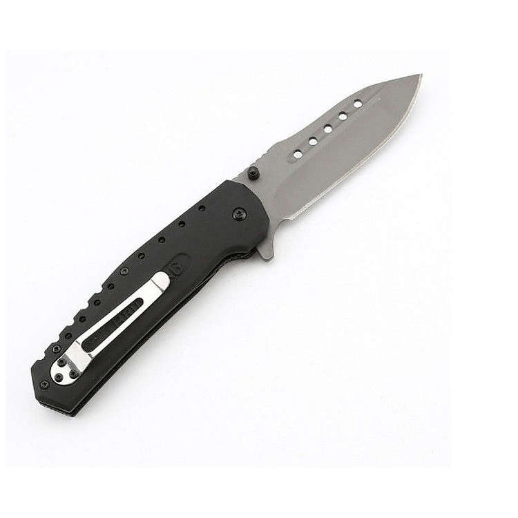 KF66 Black Folding Pocket Knife