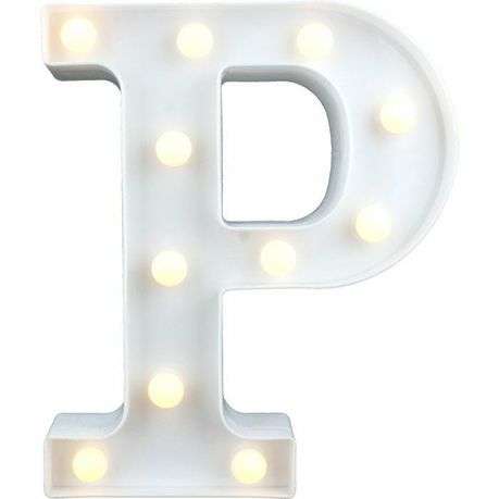 LED Letter Lights White 22cm