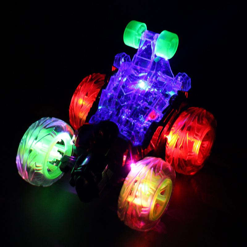 Dance Roll Remote Control car with LED Lights & Music