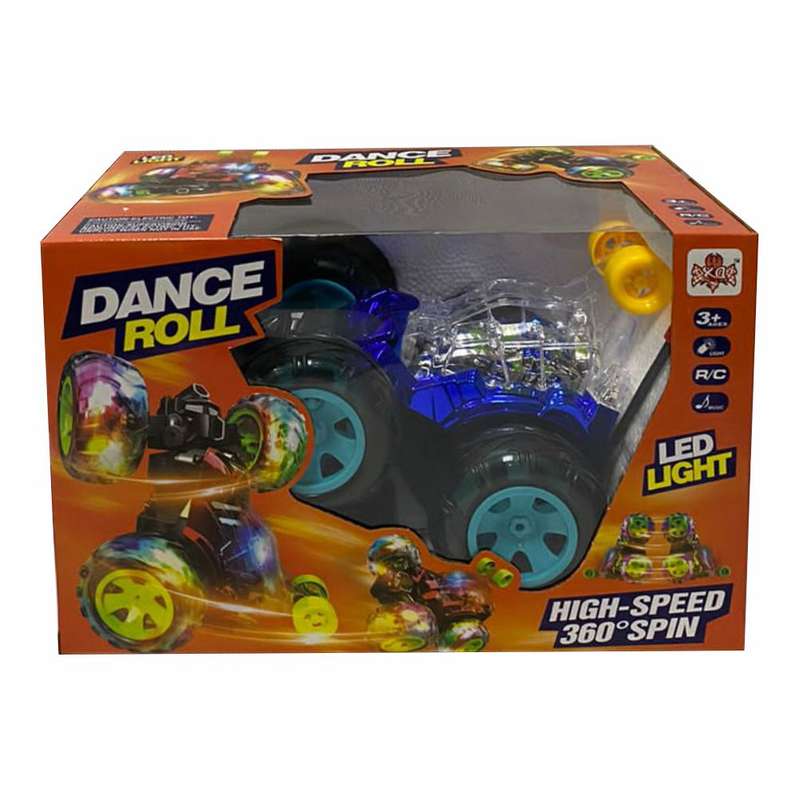 Dance Roll Remote Control car with LED Lights & Music