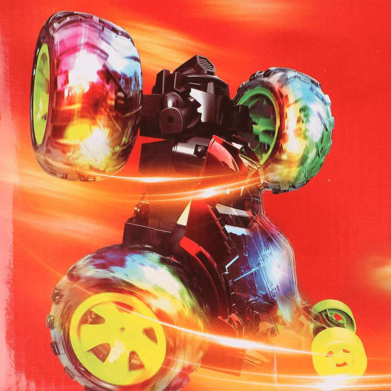 Dance Roll Remote Control car with LED Lights & Music