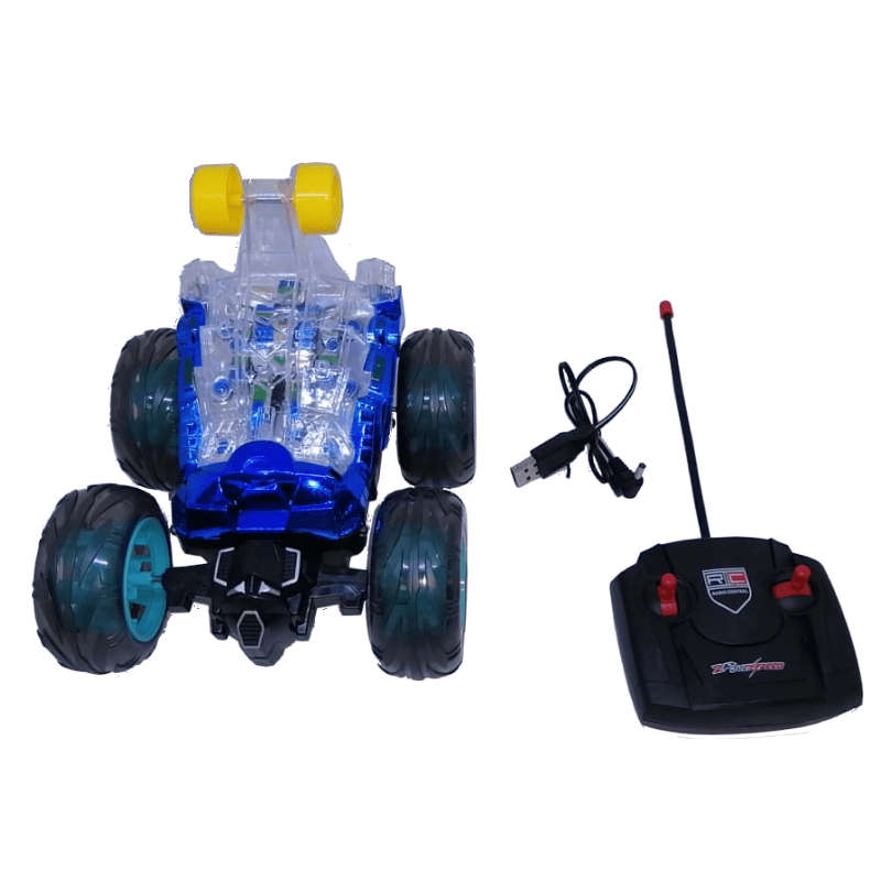 Dance Roll Remote Control car with LED Lights & Music