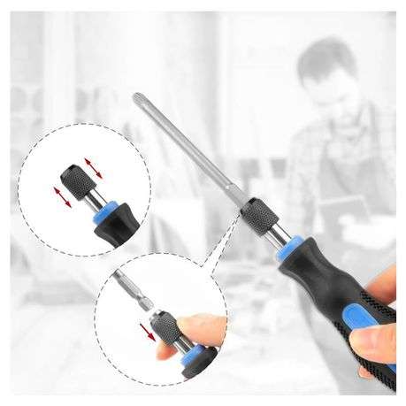27 Piece Screwdriver Hand Tool Set with Canvas Case