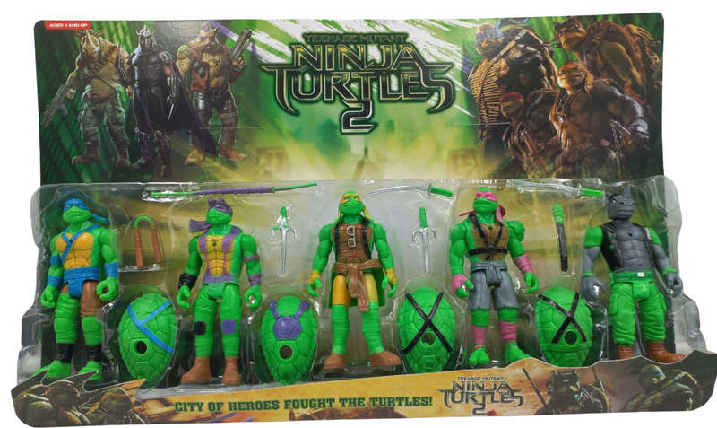 Ninja Turtles Figurine Playset