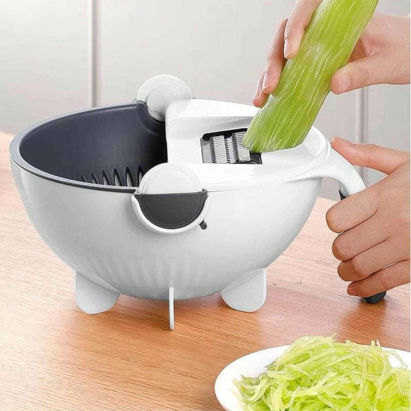 Multi-function Vegetable Cutter Rinser &amp; Pasta Draining Basket