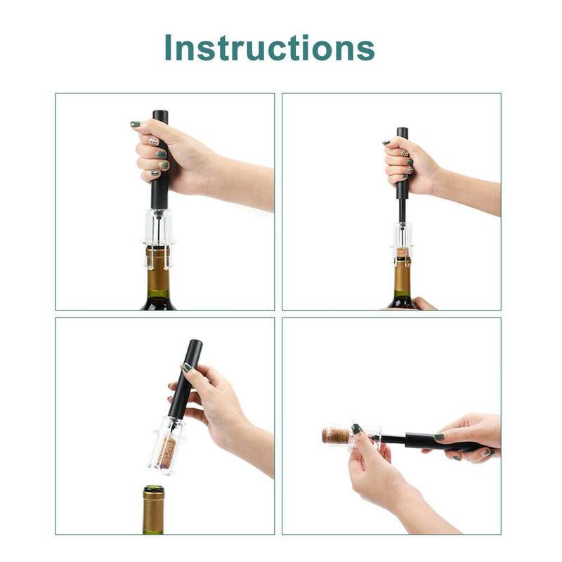 Wine Opener Air Pressure Corkscrew