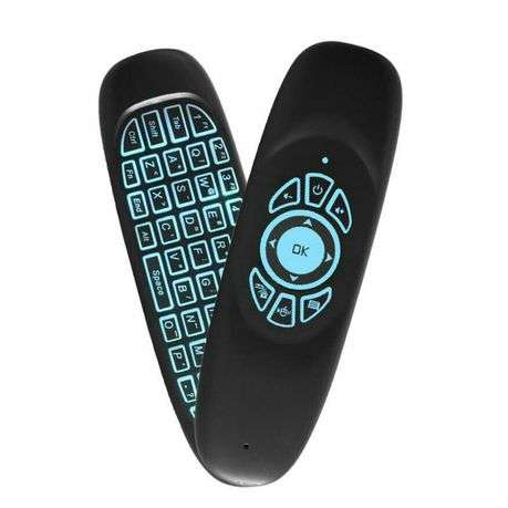 Mini Wireless Air Mouse and Backlit RGB Keyboard