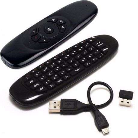 Mini Wireless Air Mouse and Backlit RGB Keyboard Andowl