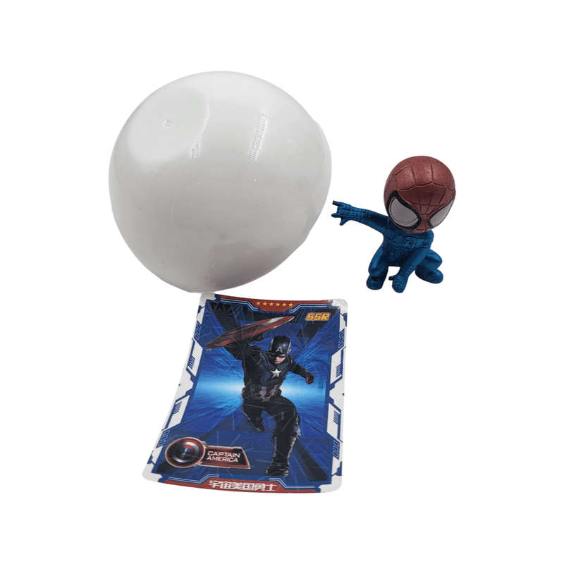 Large Surprise Kids Egg with Action figure and Card