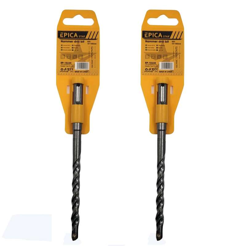 SDS Plus 10mm x 160mm Drill Bit (Set Of 2)