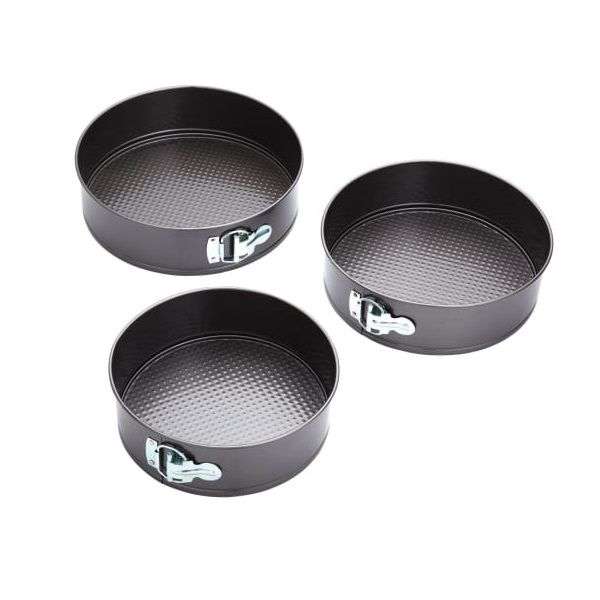 Set of 3 Non Stick Cake Pan Set