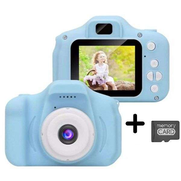 Kids Mini Portable Digital Camera Plus SD Card