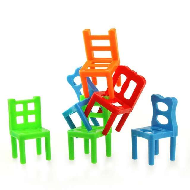 Balance Chairs Game Stacking Puzzle Toys kid Educational