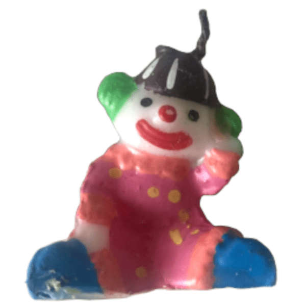 Clown Birthday Candles Pack Of 18 Candles
