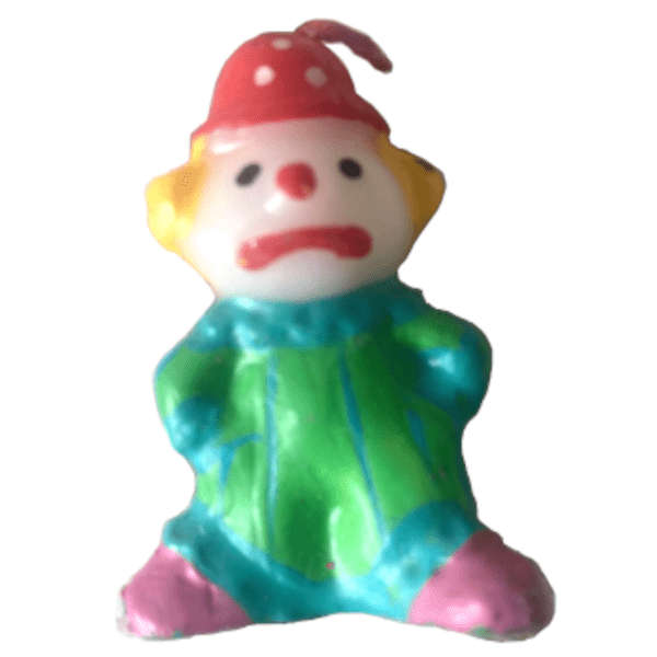 Clown Birthday Candles Pack Of 18 Candles