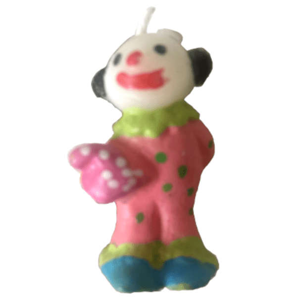 Clown Birthday Candles Pack Of 18 Candles