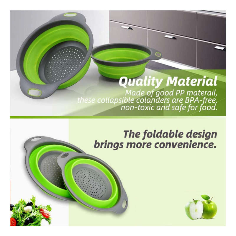Collapsible Colander Set