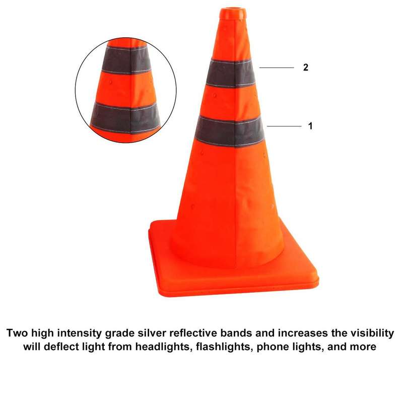 Collapsible Pop up Traffic Cone 31cm