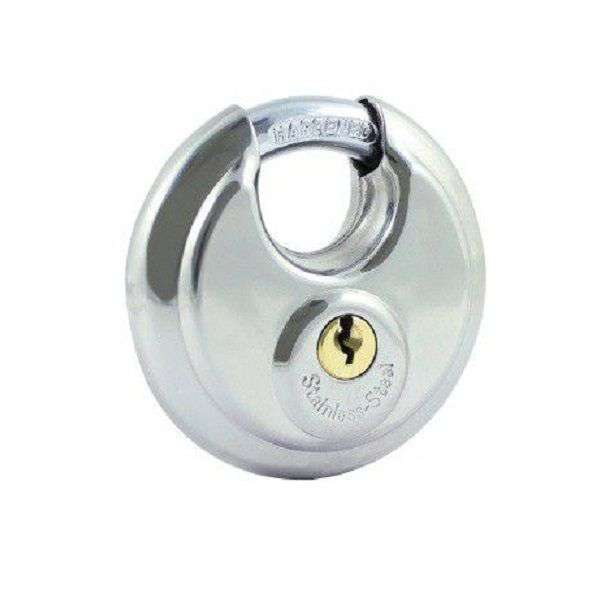 Heavy Duty Disc Padlock - 80mm - 2 Pack