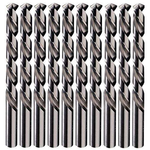Drill-Bit Value Pack 3mm x 5 + 4mm  x 5 + 10mm x 2 (Pack Of 12)