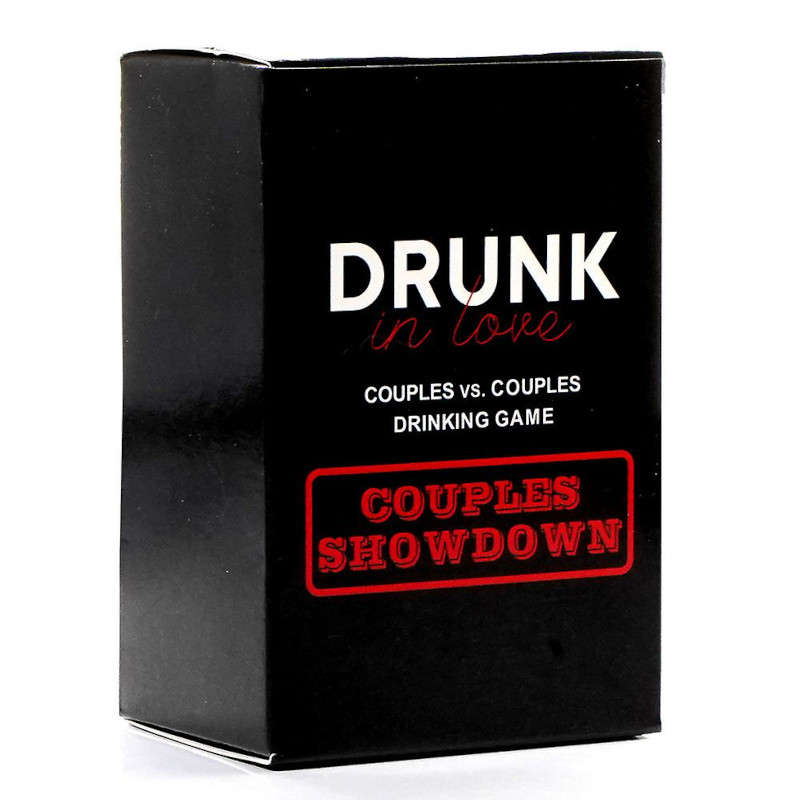 Drunk In Love Couples VS Couples Drinking Card Game