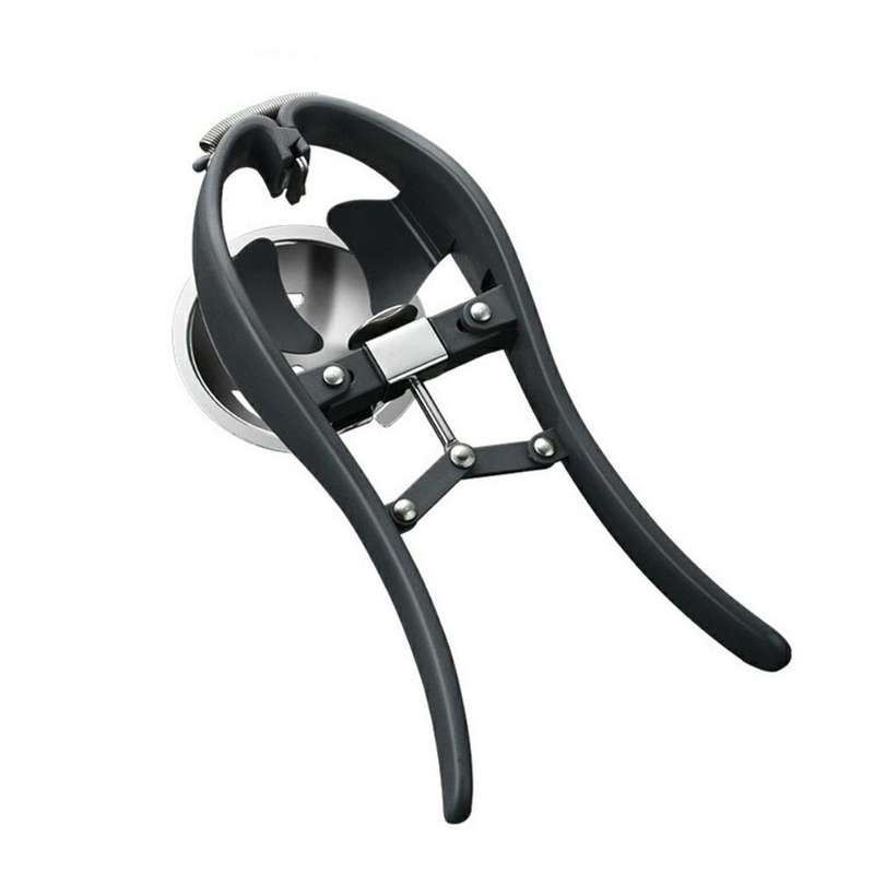 Multipurpose Manual Egg Opener & Egg Yolk White Separator Tool - Black