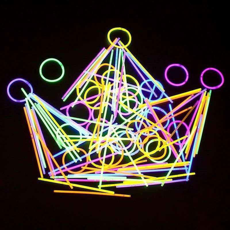Glow Sticks 5x200mm (5 Packs of 50 Glow Sticks)