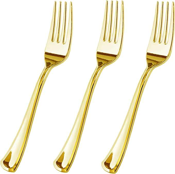 Plastic Forks For Decor and Events (pack of 24)