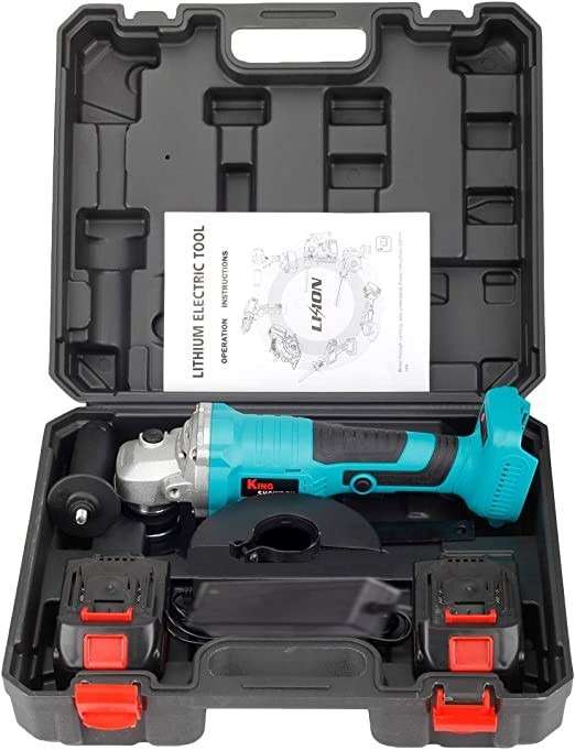Angle Grinder Brushless 21V 115mm Combo