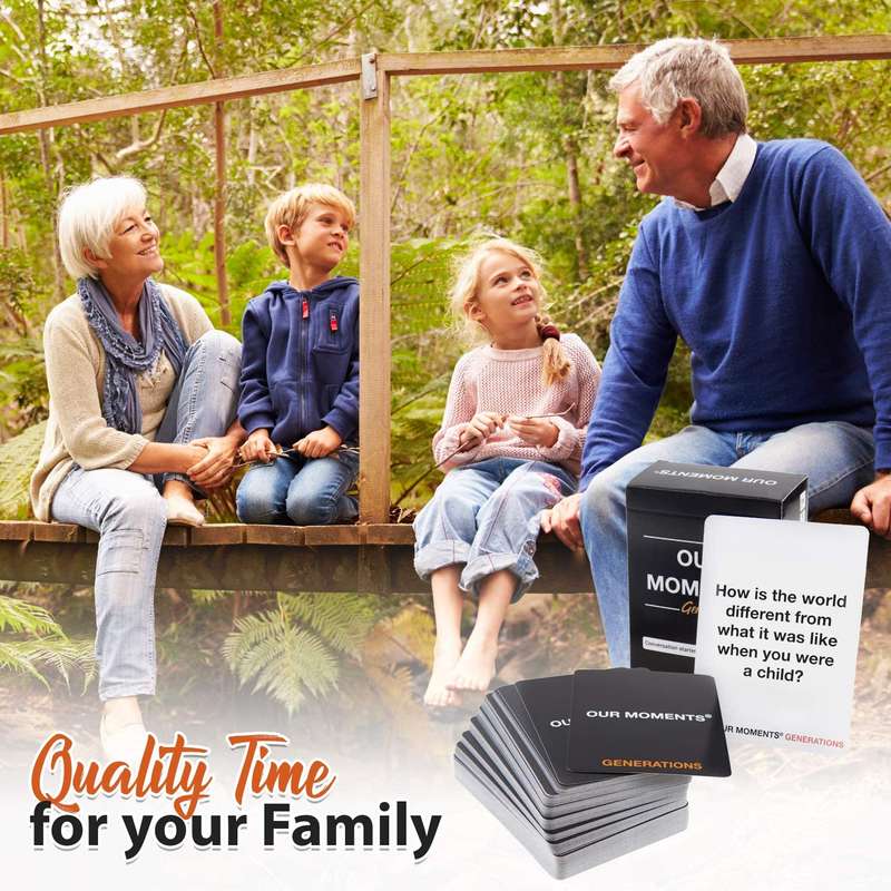 OUR MOMENTS Generations Card Game - US Edition