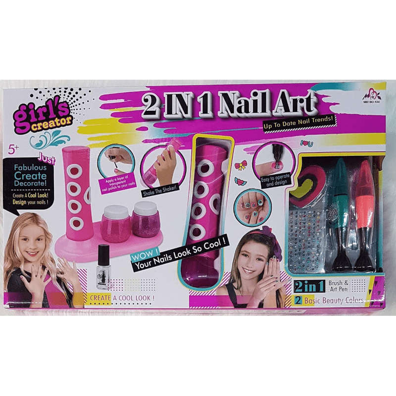 Girls Nail Art 2in1