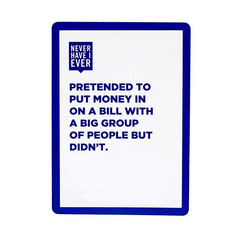 Never have I ever - Cards