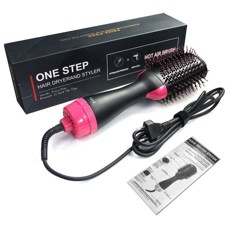 3-in-1 Hair Dryer and Volumiser with Ceramic Heater &amp; Styler Comb