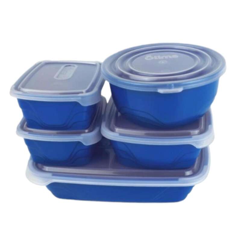 5 Pcs Plastic Container