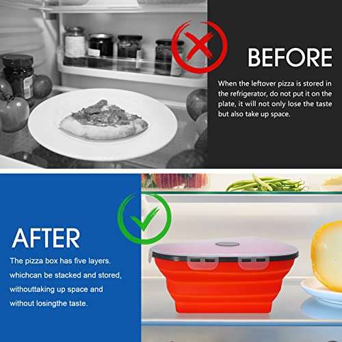Silicone Collapsible Pizza Box