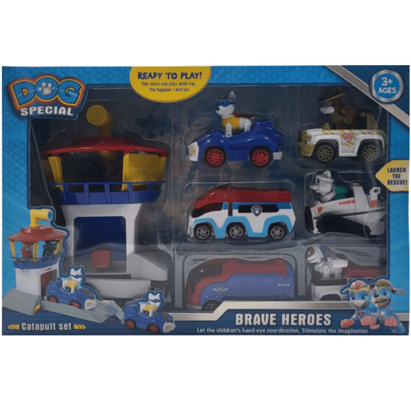 7 Piece Brave Puppy Set