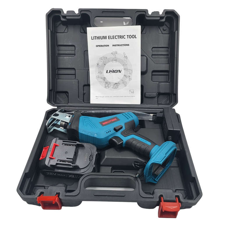 Cordless Reciprocating Saw With One Battery And Charger