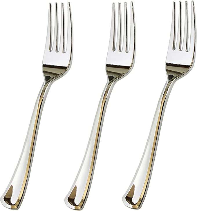 Plastic Forks For Decor and Events (pack of 24)